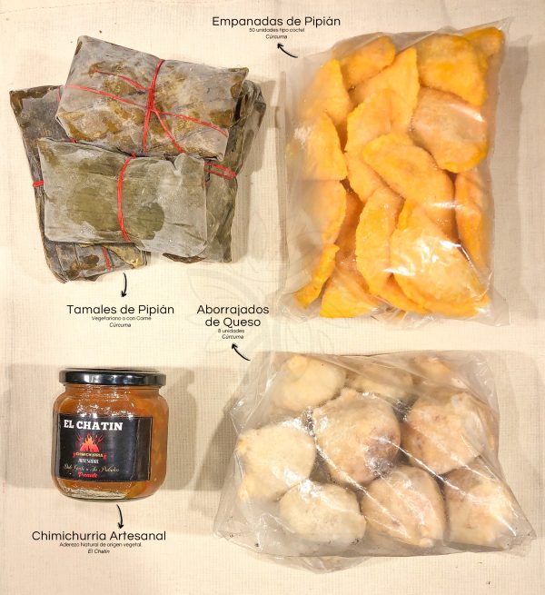 COCTEL DE DELICIAS:COFRE DE SNACKS Y MANJARES